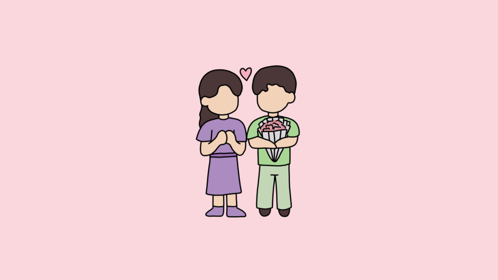 ivoci-Free Download: Cute Couple Illustration Desktop Wallpapers-7a