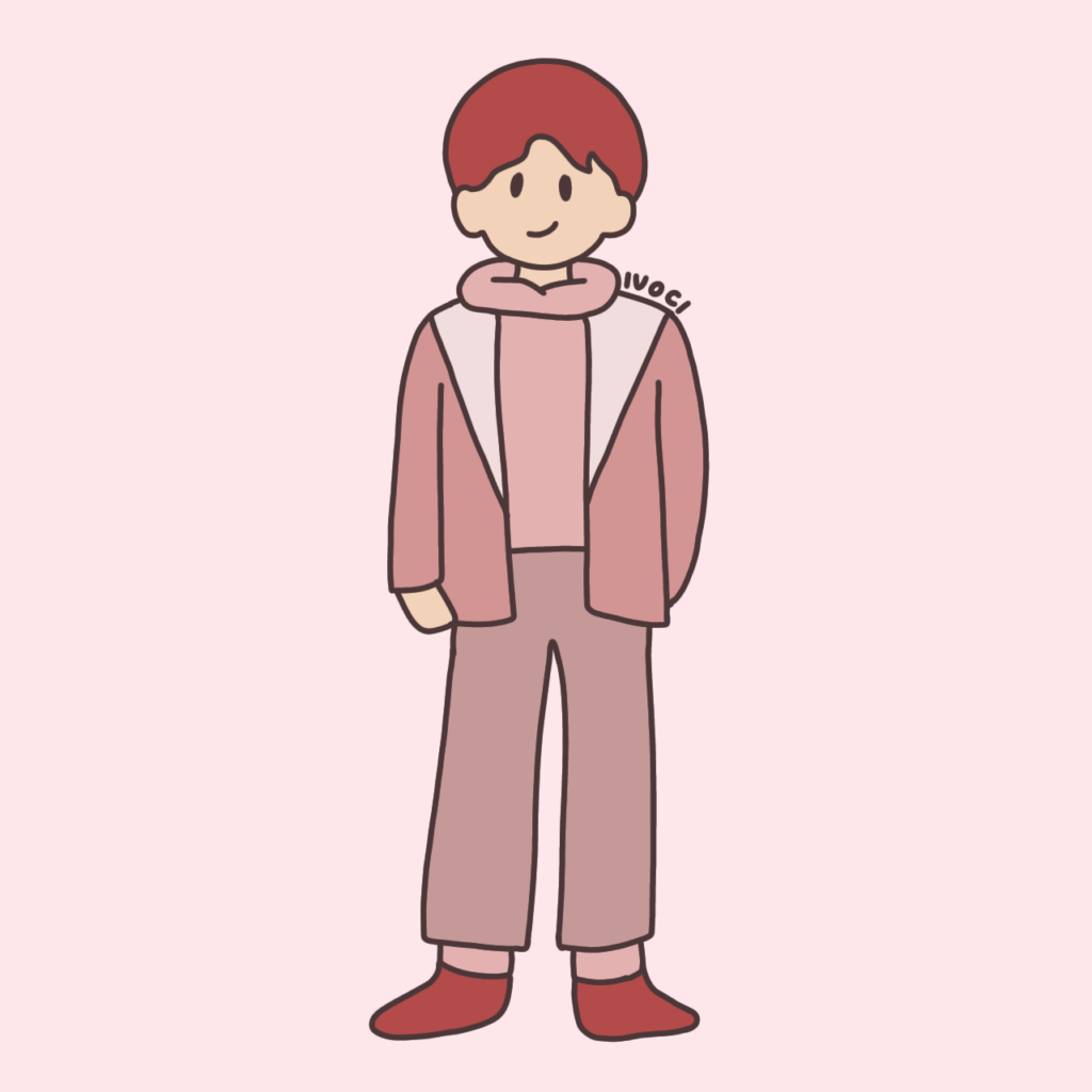 ivoci - Cute Boy Character Illustration - 1