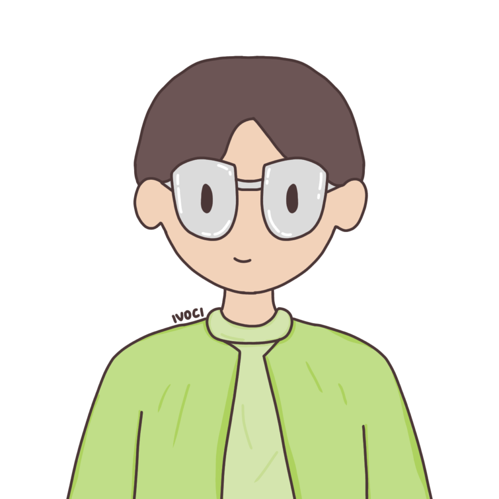 ivoci - Cute Glasses Boy Avatar Illustration - 2