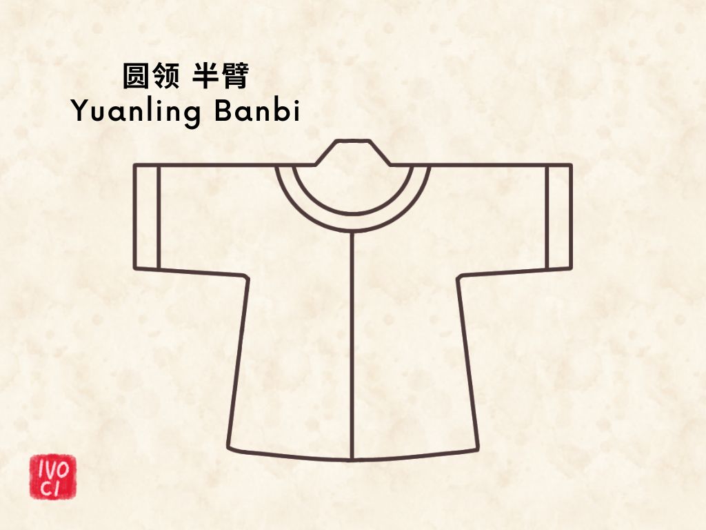 ivoci - Banbi 半臂, Hanfu Short Sleeves Top- 5