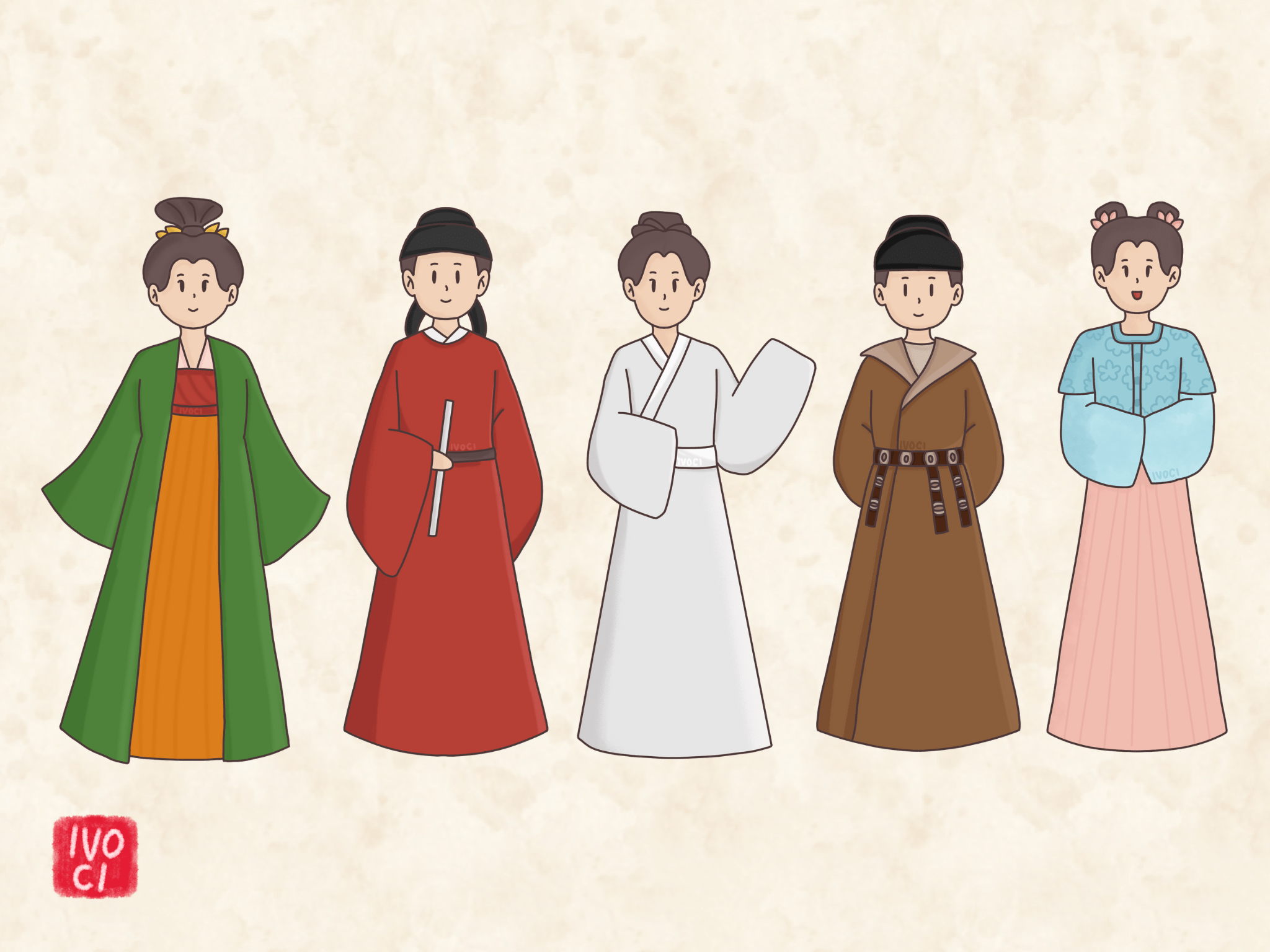 ivoci -Guide To Tang Dynasty Hanfu - 1