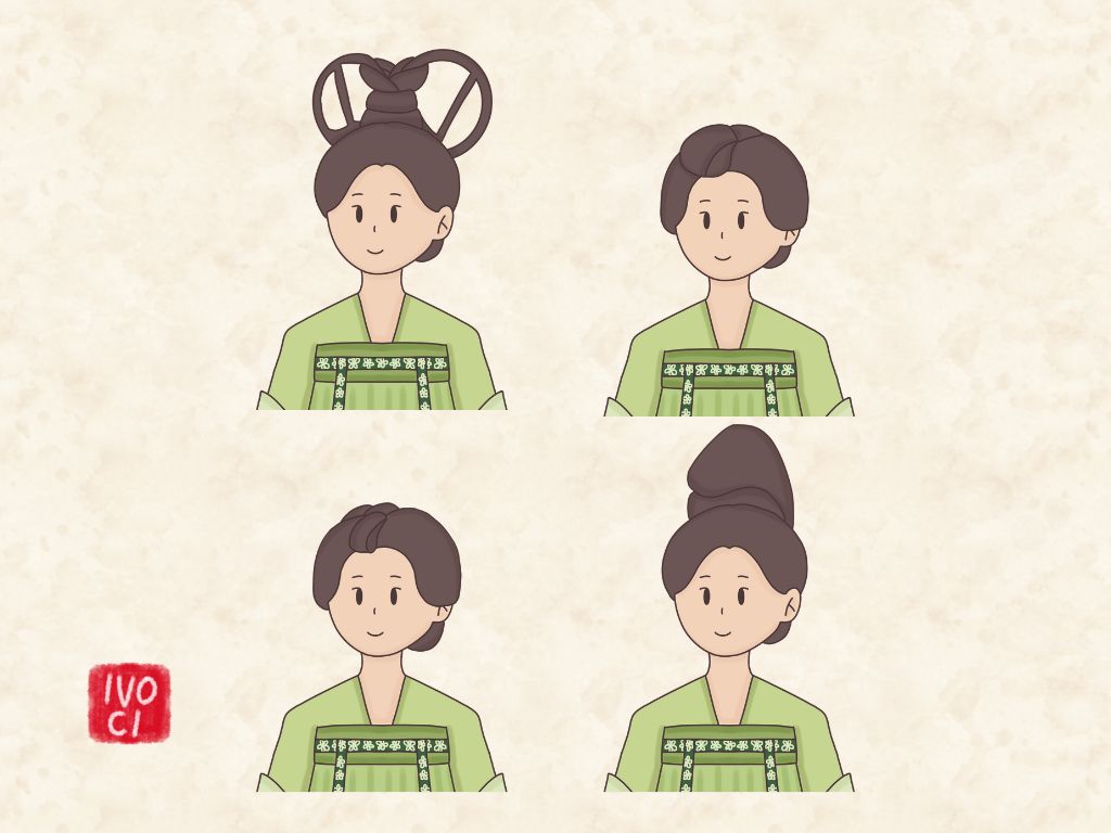 ivoci - Heyday of Tang Dynasty Female Hairstyles - 4