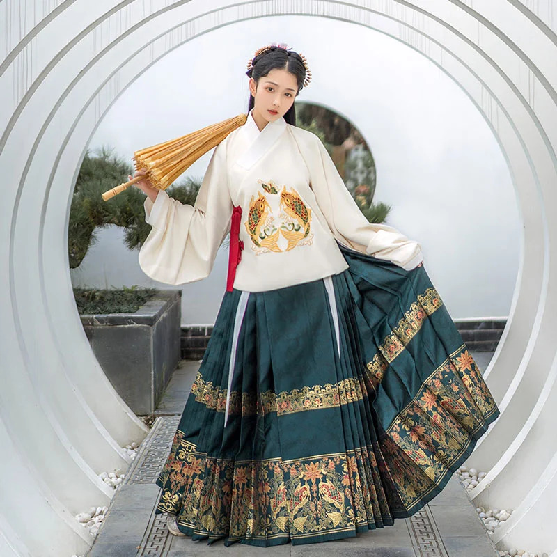 ivoci - Types of Hanfu Skirts & Their Differences - 8
